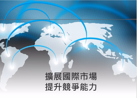 擴展國際市場提升競爭能力